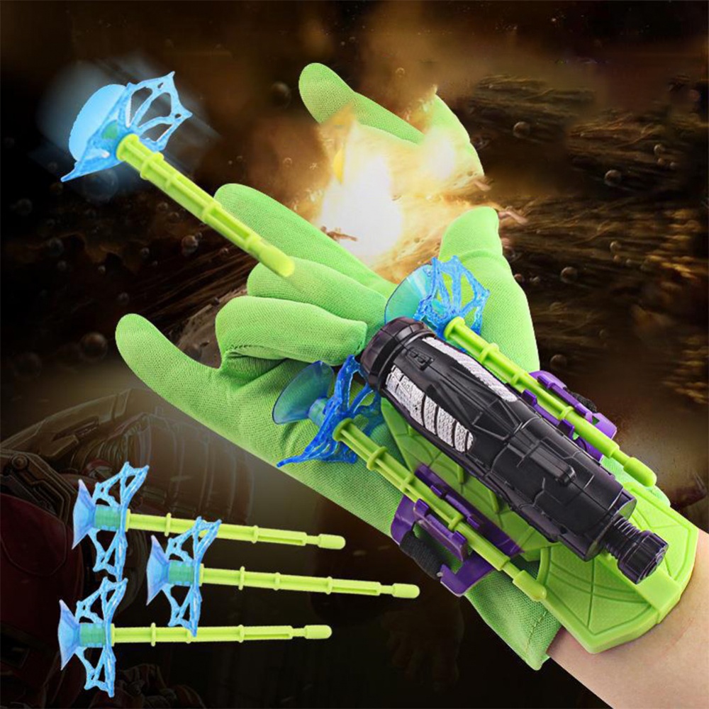 Role-playing Đồ chơi/ trò chơi người nhện/ Web Launcher với găng tay/ đồ chơi cho trẻ em