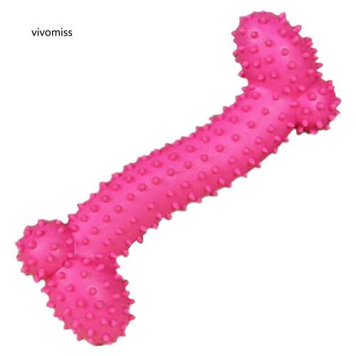 Đồ chơi gặm hình xương có gai cho thú cưng