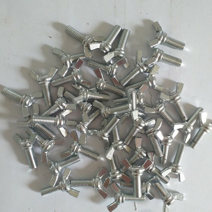 Bulông tán chuồn,bulông tai hồng M6x20-50cai