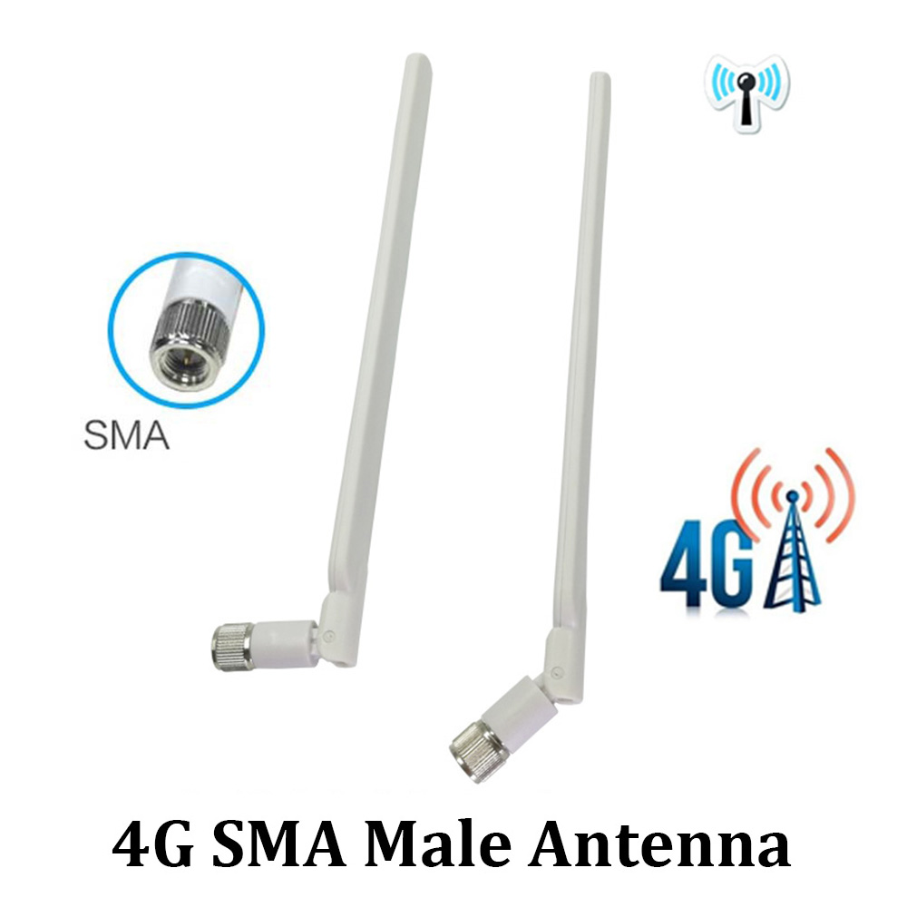 Bộ 2 Ăng Ten Phát Wifi 3g 4g Lte Sma 5dbi Có Thể Gấp Gọn Tiện Dụng Cho Huawei