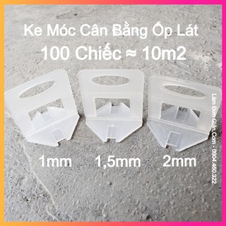 100 ke móc lát gạch - ke cân bằng - nhựa pp nguyên sinh - các cỡ mạch 1mm - 1.5mm - 2mm