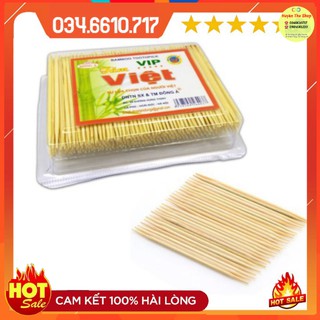 Hộp tăm tre Việt đầu nhọn tiện dụng trong gia đình