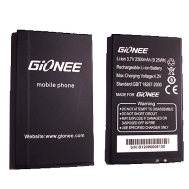 Pin Gionee infinity power 2500mAh