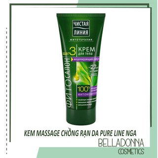 Kem massage body chống rạn da Pure Line Nga 200ml