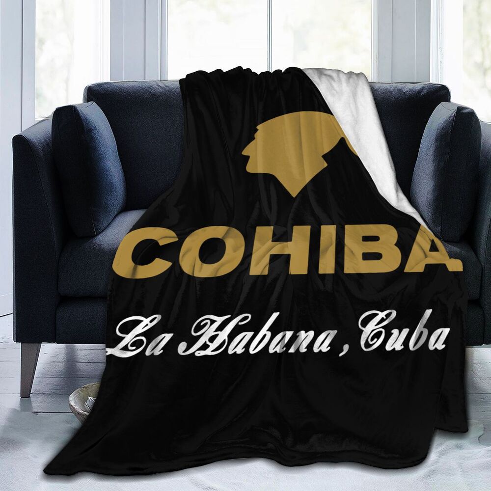 Blanket for Home Cohiba La Habana Cuba Sofas, Bedrooms, Livingroom