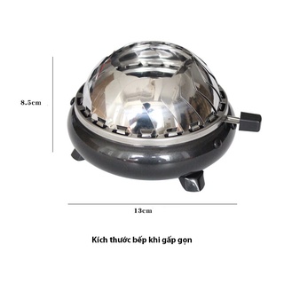 Bếp cồn du lịch cắm trại gấp gọn BC2
