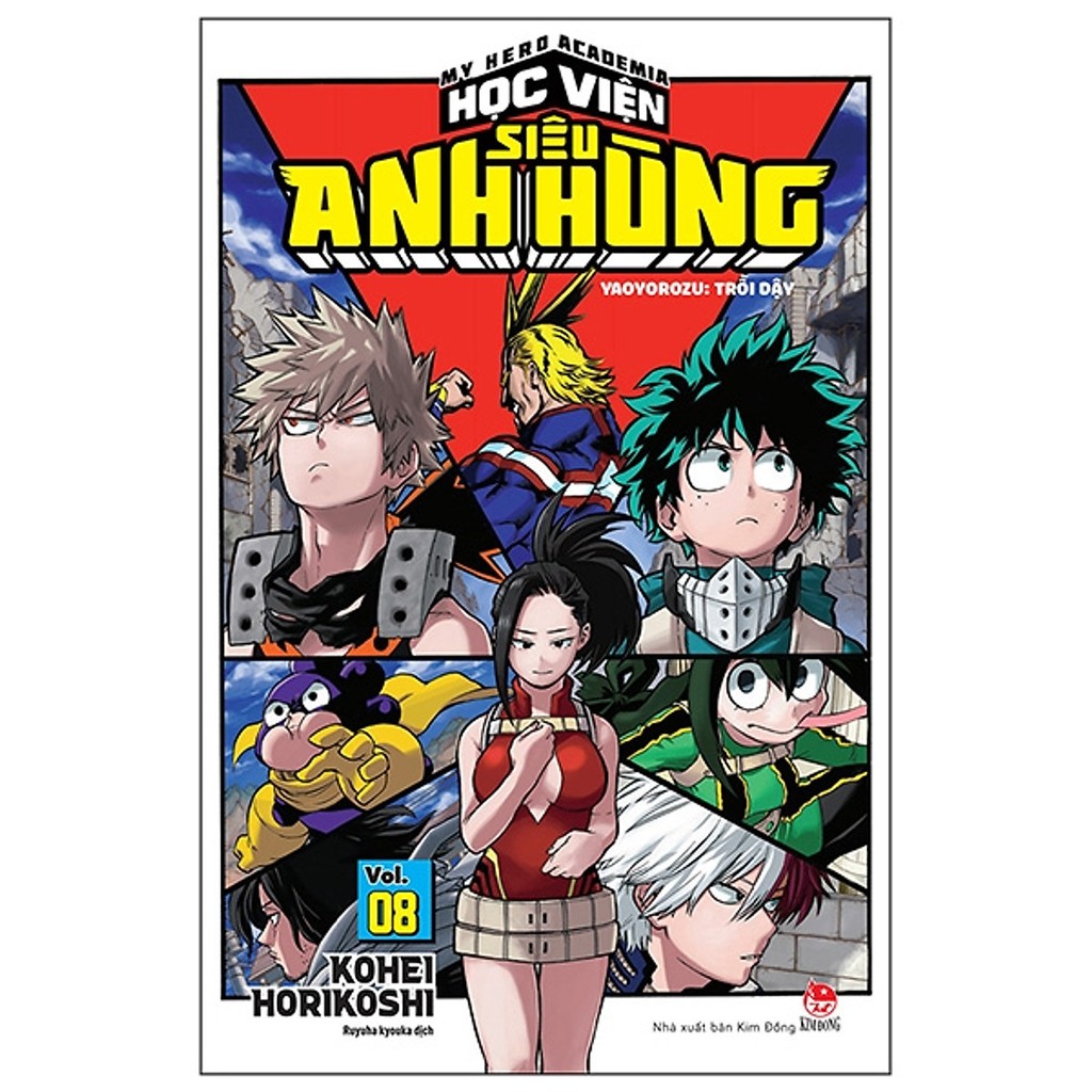 Sách - My Hero Academia - Học Viện Siêu Anh Hùng – Tập 8