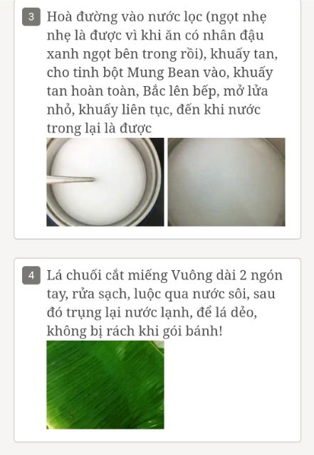 Tinh bột đậu xanh cao cấp Thái Mung Bean, làm bánh lọt, bánh đậu xanh siêu ngon