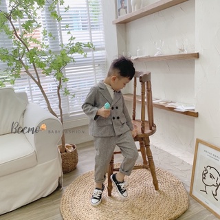 Set vest công tử bé trai