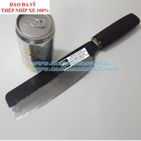 Bộ Dao Khánh Linh (dao Đa Sỹ) - Combo 03 dao nhà bếp (Dao phay + dao bài thái + dao chuối bột) bằng nhíp 100% (Bộ số 3)