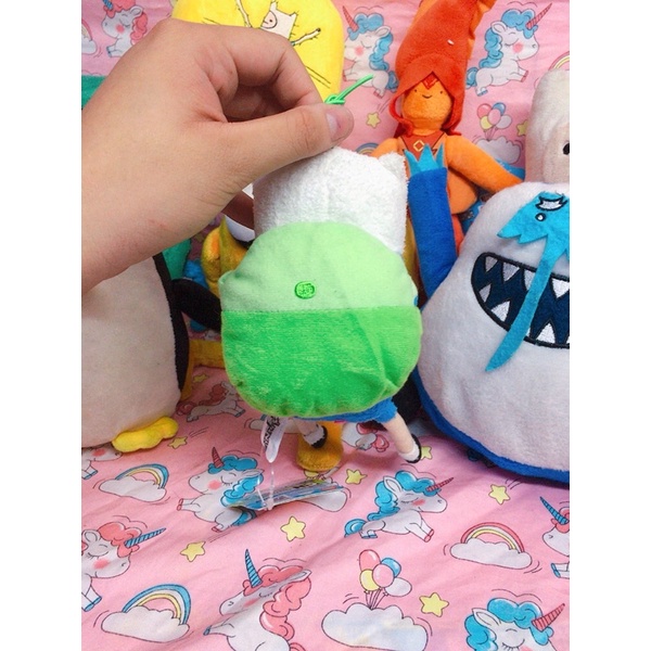 Combo Gấu Bông Các Nhân vật hoạt hình Adventure Time - Giờ Phiêu Lưu - Gấu Bông Fin - Jack - Bmo - ice king