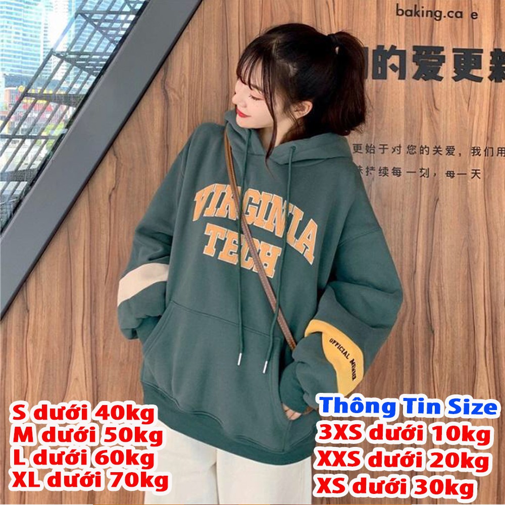 FREESHIP TOÀN QUỐC] Áo khoác nữ form rộng đi học hoodie phối màu mẫu mới g