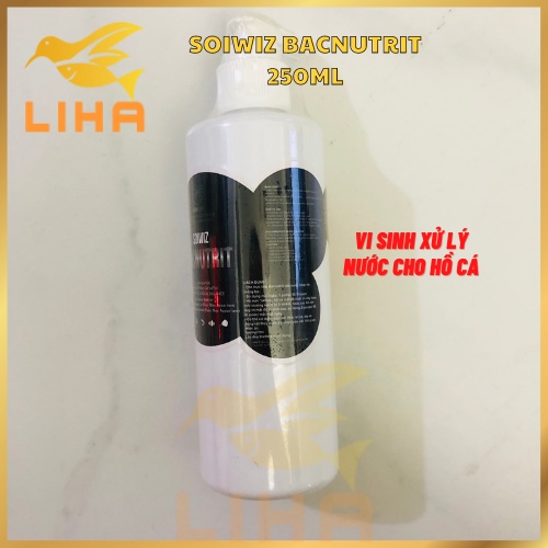 Soiwiz Bacnutrit 250ml - Vi Sinh Xử Lý Nước Cho Hồ Cá Thủy Sinh THỦY MỘC