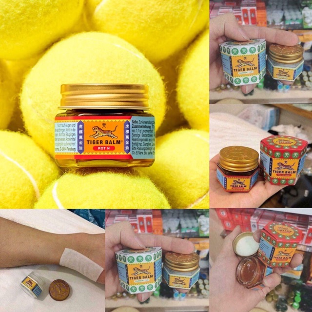 Dầu cù là tiger balm ( singapore)