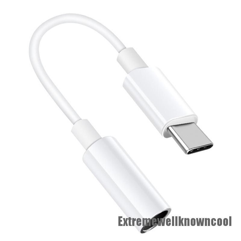 Dây Cáp Chuyển Đổi Cổng Type C Đực Sang 3.5 Aux Audio Female Sang 3.5mm