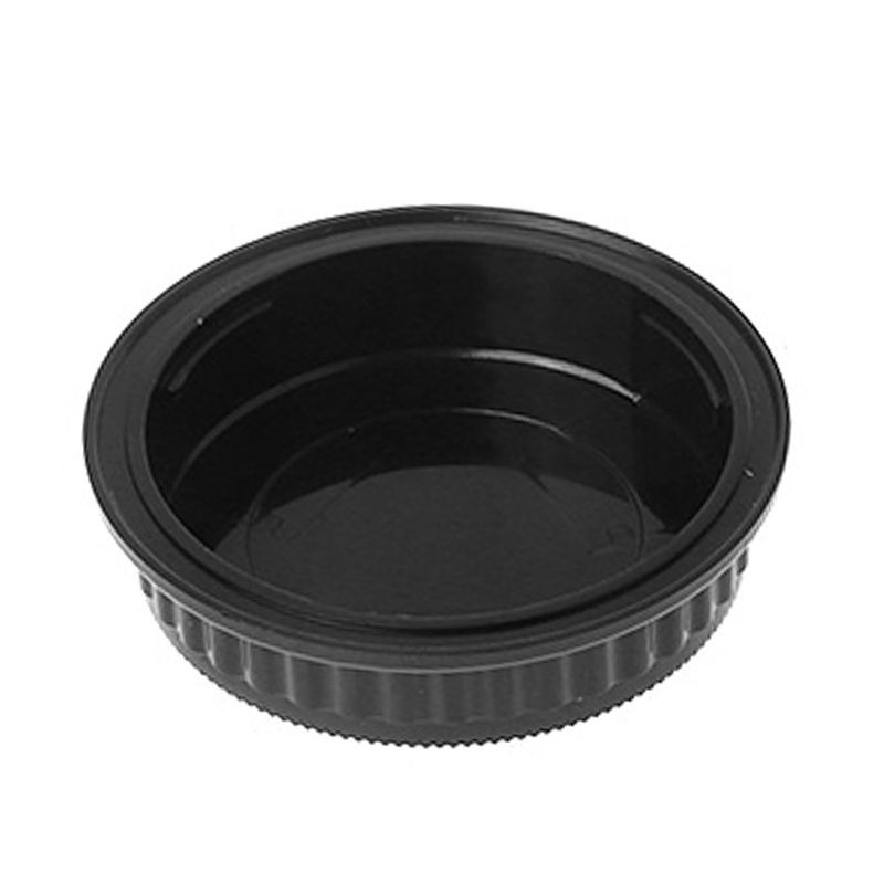 VIVI   Rear Lens Body Cap Camera Cover Set Anti-dust Screw Mount Protection Plastic Black for Pentax PK DA126