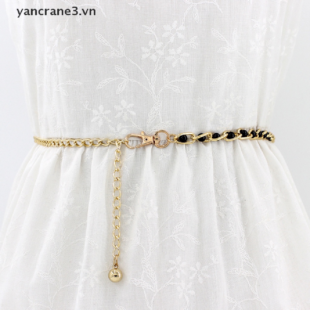 Thắt Lưng Chuỗi Hạt Ngọc Trai Tùy Chỉnh Thời Trang Cho Nữ {yancrane3.vn}