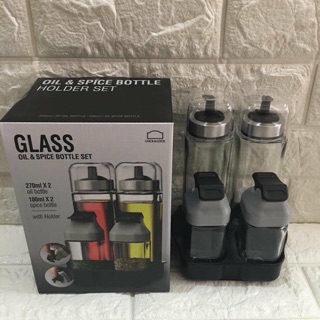 💦💚💚 bộ hũ đựng gia vị lock&lock 4 món llg702 !!!