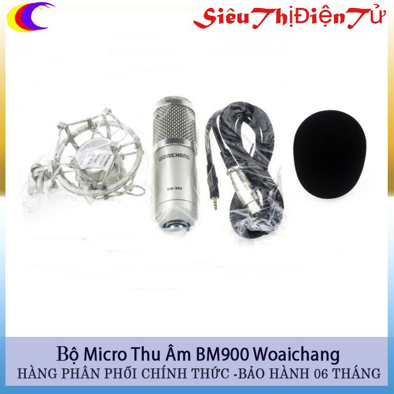 [Mã ELHACE giảm 4% đơn 300K] Combo mic thu âm BM900 sound card h9 dây live stream MA2 chân màng có bluetooth autu-tune