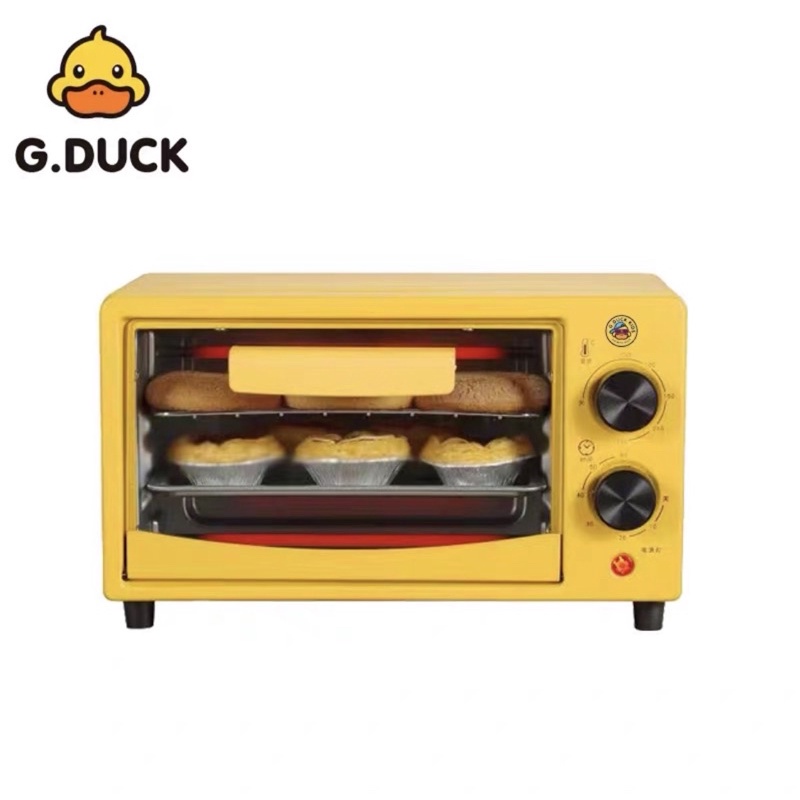 Lò nướng mini G duck 13L lò vi sóng nhỏ gọn công suất 650W tiện dụng hàng chính hãng