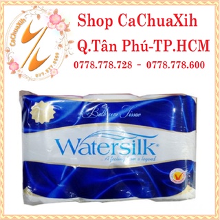 Giấy vệ sinh Water Silk 6 cuộn 3 lớp