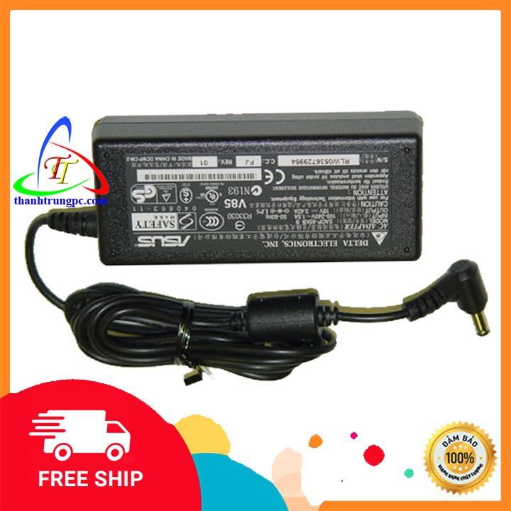 Sạc laptop Asus. 19V - 3.42A hàng chất lượng