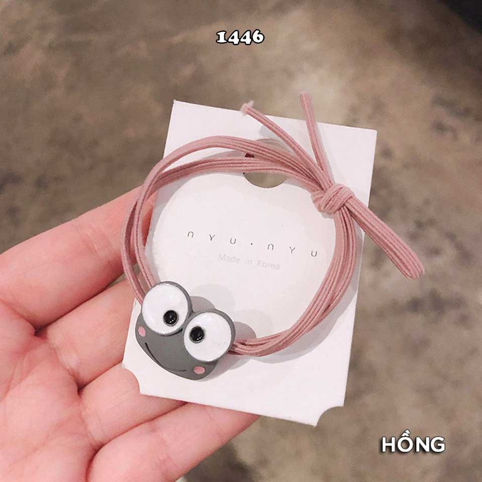 Dây buộc tóc đính hình thú nhiều màu dễ thương cực cá tínhFREESHIP♥️phụ kiện tóc Sh1446