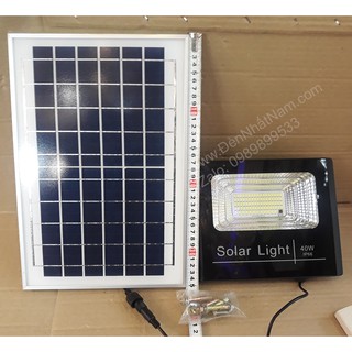 Đèn pha năng lượng mặt trời 40w