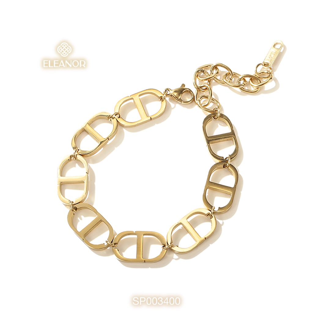 Lắc tay nữ titan Eleanor Accessories phong cách Hàn Quốc phụ kiện trang sức thời trang đẹp