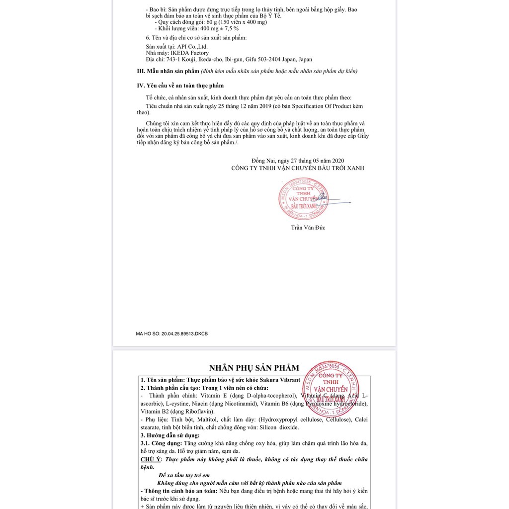 Viên uống trắng da, ngăn ngừa sạm nám Sakura Vibrant 150 viên | BigBuy360 - bigbuy360.vn