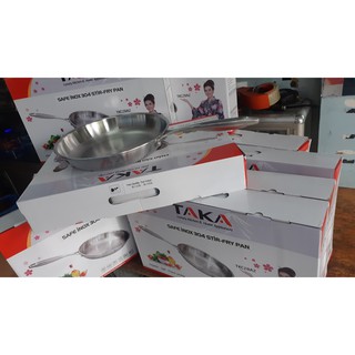 CHẢO XÀO INOX TAKA TKC28A2