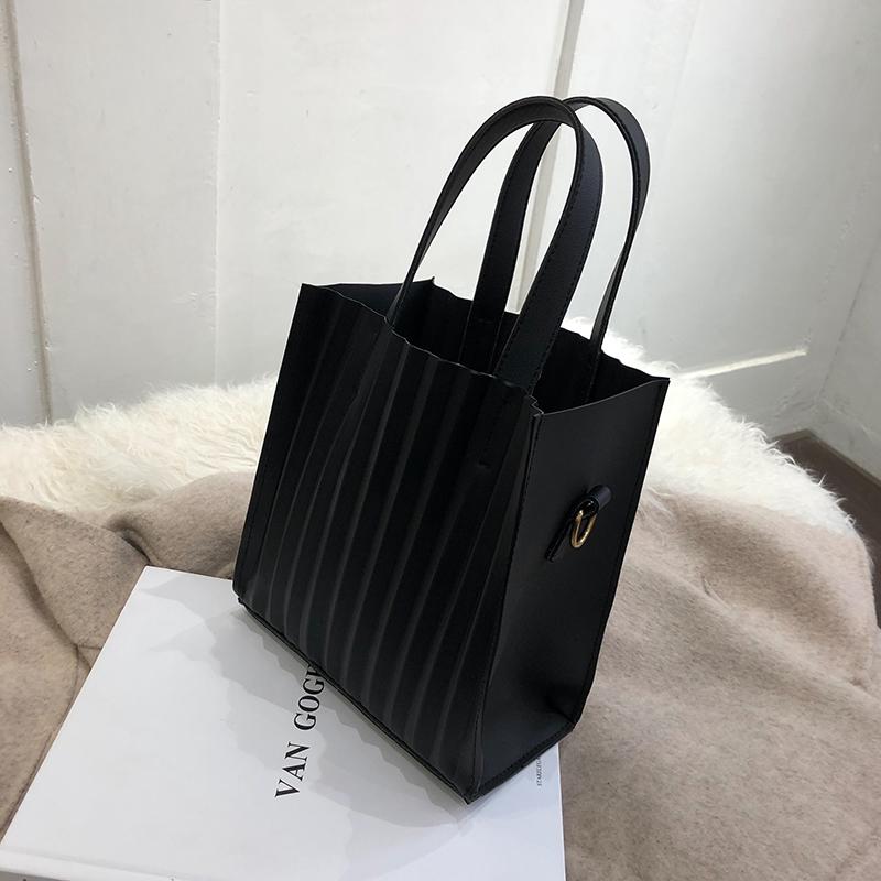 Túi xách cỡ lớn bằng nhựa PVC trong suốt hiện đại thời trang cho nữ