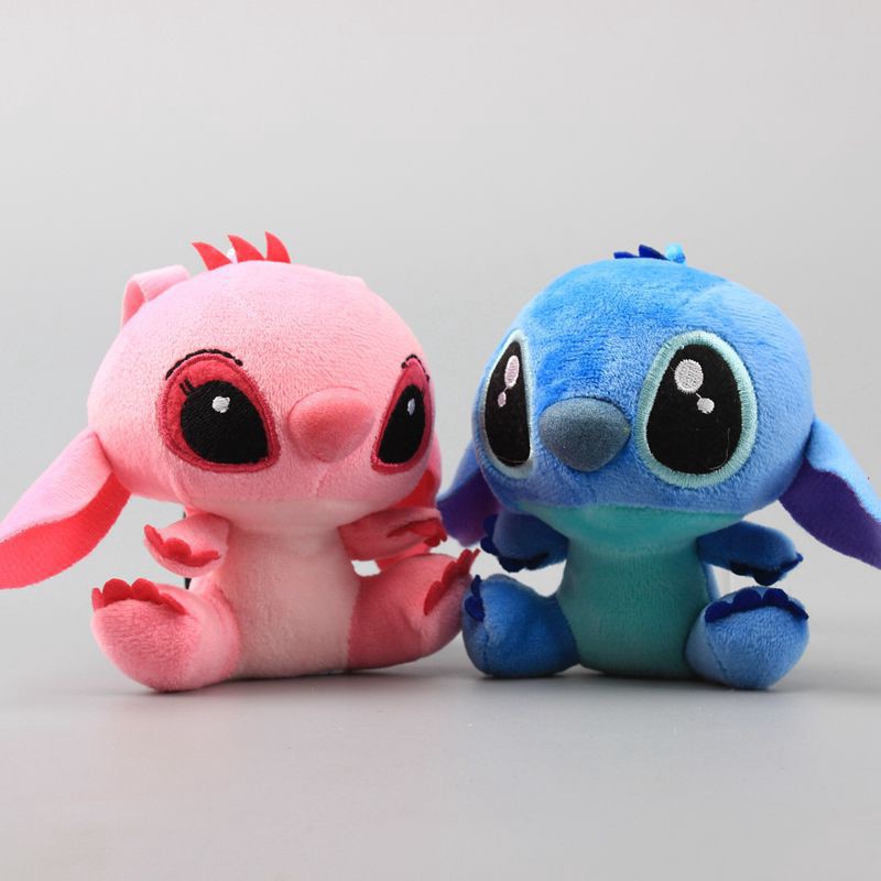 Móc Khóa 2 Hình Nhân Vật Stitch Dễ Thương