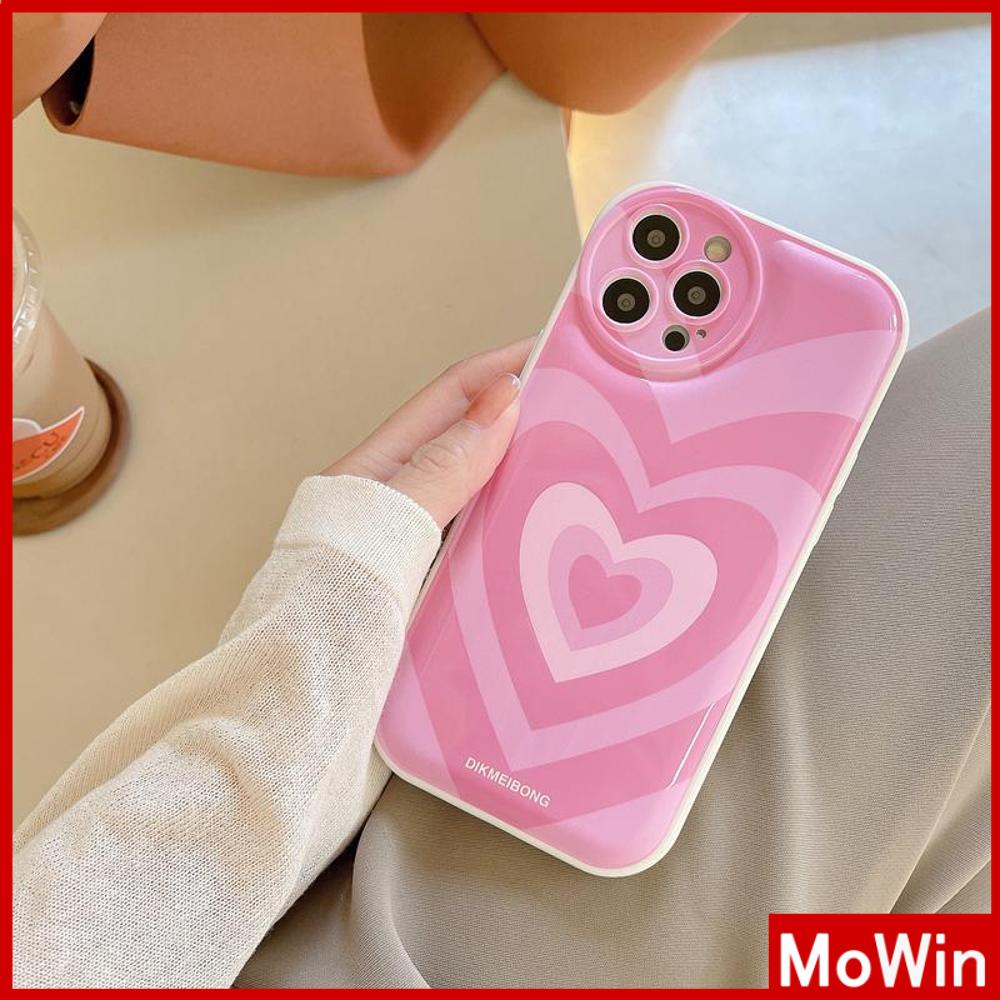 Ốp Điện Thoại Silicon Mềm Chống Sốc Họa Tiết Trái Tim Cho iPhone 11 Pro Max 13 Pro Max 12 Pro Max 7Plus xr XS Max