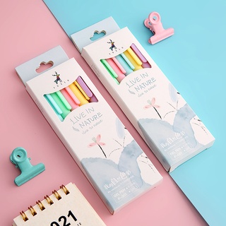 Set 5 bút mực Gel màu đen không đóng dấu