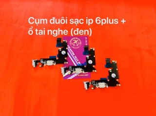 Cụm sạc IP6plus/6S plus (đuôi sạc + ổ tai nghe) mới 100%