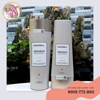 Dầu gội xả siêu phục hồi goldwell kerasilk reconstruct 250ml