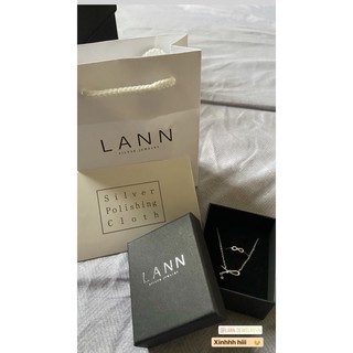 Khuyên vô cực BẠC S925 LANN E001