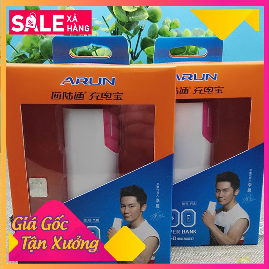 ( hàng xả kho)Pin Dự Phòng ARUN 5600 mAh Chính Hãng