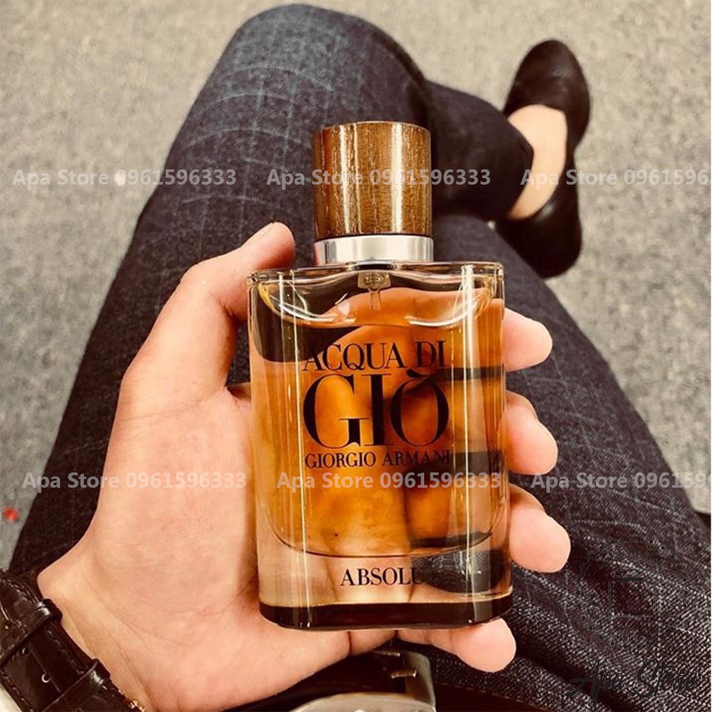 Nước Hoa Nam Acqua di Gio Absolu Giò Nâu Chai 10ml