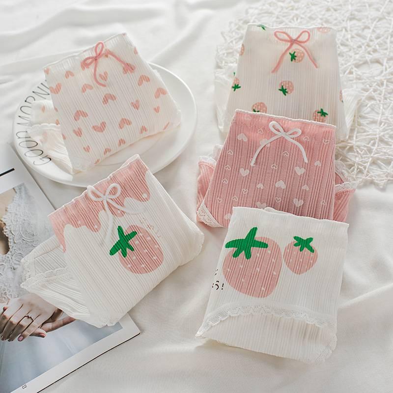  1 quần lót cotton đính nơ size lớn cho nữ | BigBuy360 - bigbuy360.vn