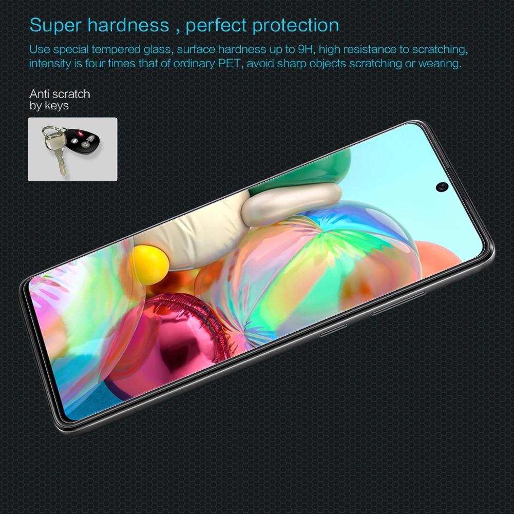 Kính Cường Lực Nillkin H 9H Trong Suốt 0.33mm Chống Nổ Chống Chói Cho Samsung Galaxy M62 F62 M51 A71 Note 10 Lite