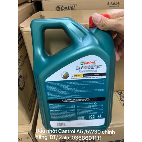 Dầu nhớt động cơ Castrol Magnatec A5 / 5W30