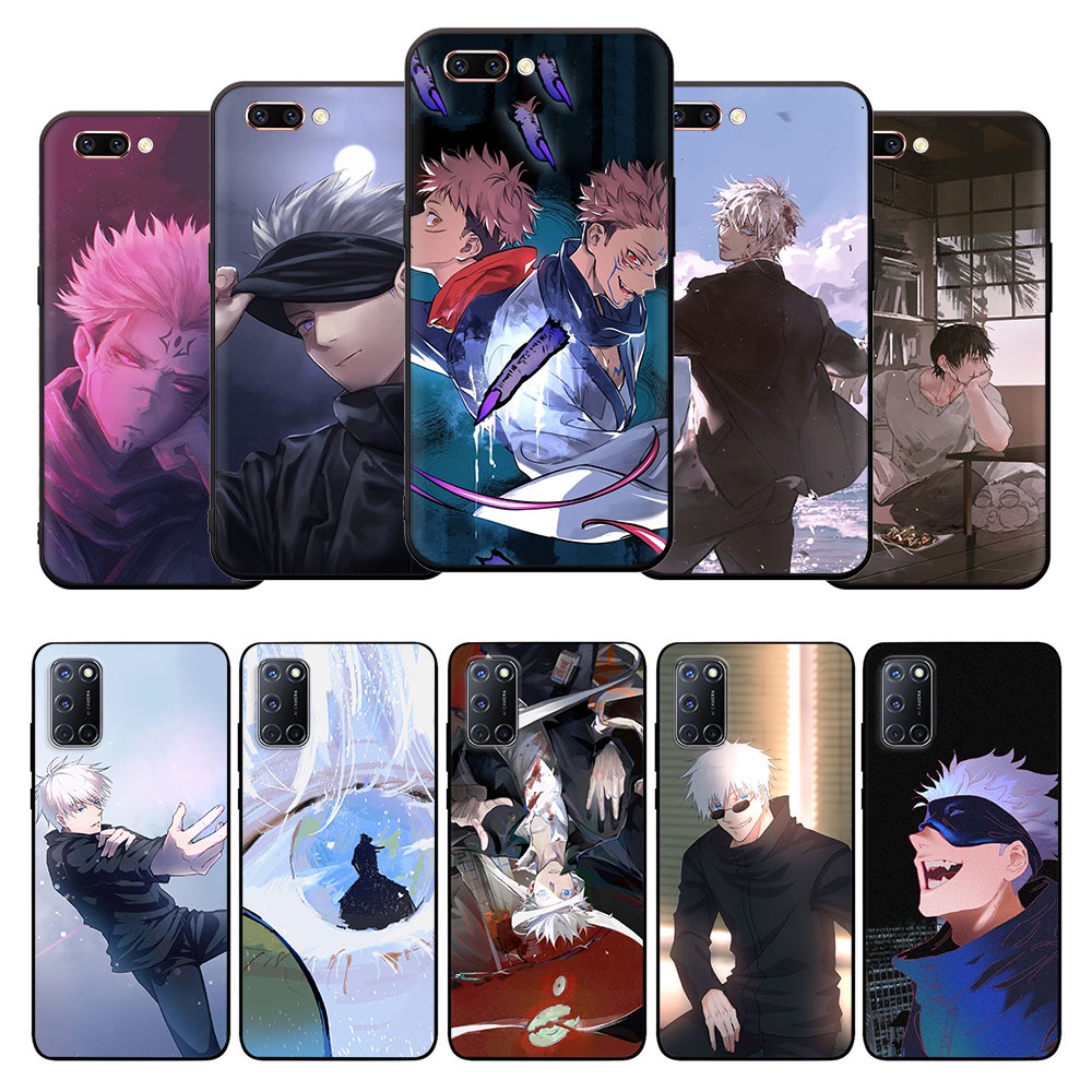 Ốp Điện Thoại Hình Anime Jujutsu Kaisen Cho OPPO A1K A3s A5 2018 A5 2020 A5s A7 2018 A8 A31 2020