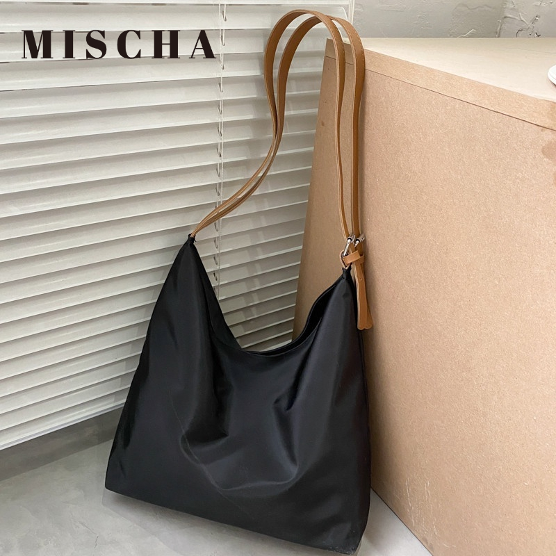 MISCHA Túi vải Màu Trơn Sức Chứa Lớn Thời Trang Cho Nữ