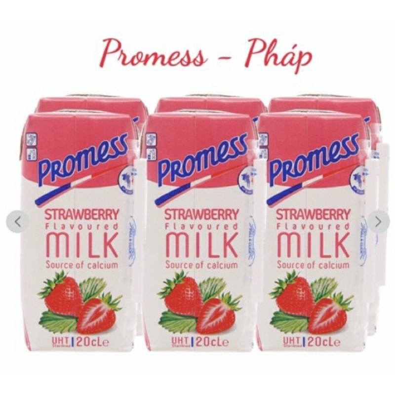 Sữa tươi Promess dâu/chuối