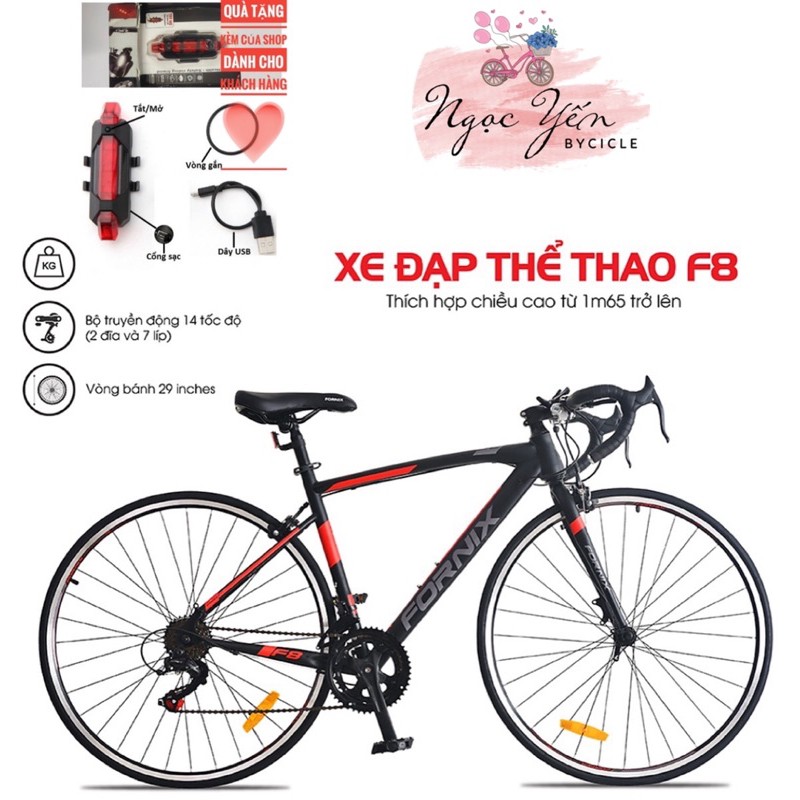 XE ĐẠP THỂ THAO F8 700C FORNIX CAO CẤP NEW