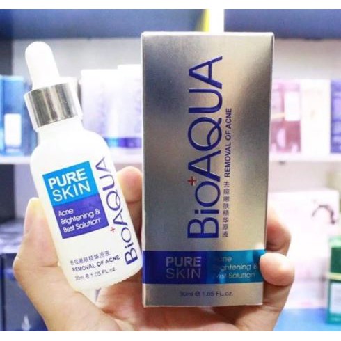 Serum dưỡng trắng da xóa mụn Pure Skin Bioaqua