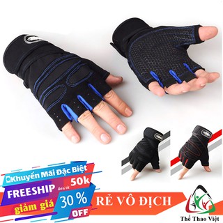 🎁 Găng tay tập gym nam /⭐ FREESHIP ⭐/ Bao tay tập tạ