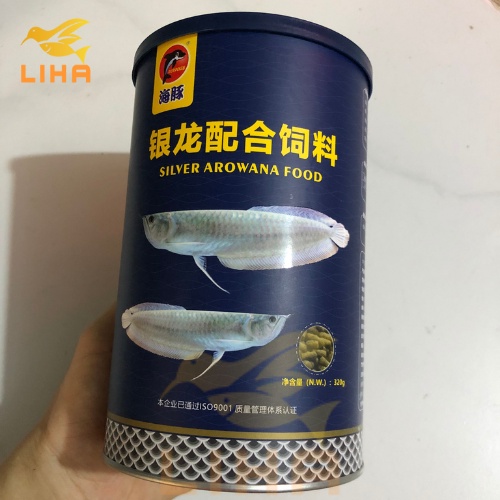 Cám Cá Rồng Huyết Long, Kim Long, Quá Bối 360gr Arowana Food Porpoise - Thức Ăn Cho Cá Rồng